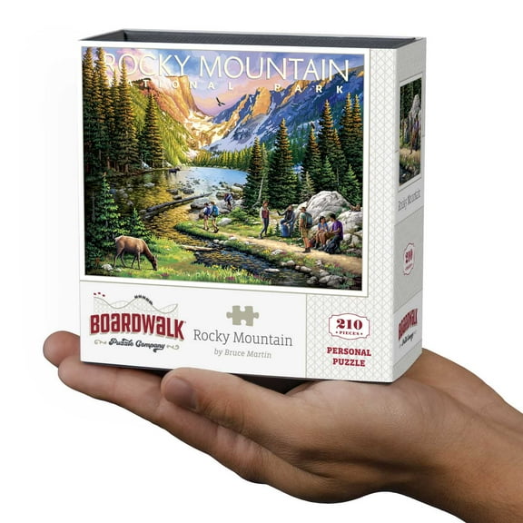 Rocky Mountain National Park by Boardwalk - Personal Puzzle - 9x11 210 pc