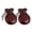 brown, variant on MERIGLARE 2 Pieces Spanish Castanets Flamenco Castanets Musical Learning Toys Hand Percussion Instruments for Classical Music Gathering brown