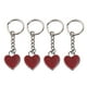 thumbnail image 1 of GOOHOCHY 4 llaveros de corazón creativos con colgante de corazón de amor, llavero de aleación de zinc, adornos artesanales para decoración de bolsos y llaves de coche., 1 of 8
