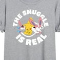 thumbnail image 3 of Pokémon - The Snuggle Is Real Pikachu And Sylveon - Juniors Ideal Flowy Muscle T-Shirt, 3 of 5