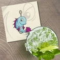 thumbnail image 2 of Fish On A Hook Animal 4'' X 4'' Square Wooden Coaster, 2 of 3