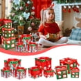 thumbnail image 1 of Viflosae 3pcs Christmas Decoration Gift Box Christmas Candy Gift Box More deals to explore, 1 of 2