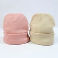 thumbnail image 3 of Yuanlong Womens Beanies Winter Solid Color Thickened Cuffed Knitted Beanie Hats For Adult Outdoor Windproof Stylish Caps, 3 of 4