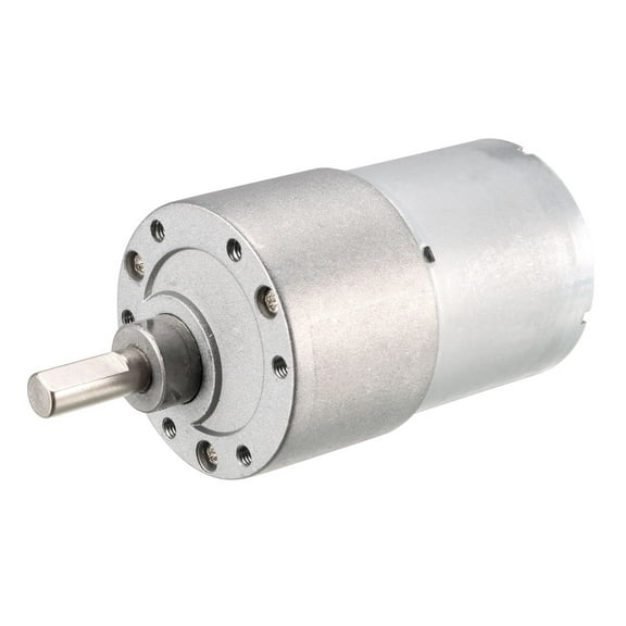 12V 60RPM Output Speed DC Gearbox Gear Box Motor Replacement