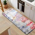 thumbnail image 5 of Pioneer Flower Floral Print Pattern Kitchen Rug Mat,Kitchen Runner Rugs Non Skid Washable,Decorative Kitchen Floor Mats for Kitchen,Sink,Laundry,17"x47.2", 5 of 7