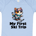 thumbnail image 4 of Inktastic 1st Ski Trip Boys or Girls Baby Bodysuit, 4 of 5