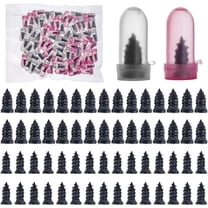 Screw in Tire Plugs, 70 Pcs Tire Repair Screws, Tire Repair Rubber Nail Kit, Tire Screw Plug Repair Kit, Self Screw in Tire Repair Plugs for Car, Motorcycle, Truck, Tractor Tire Puncture Repair