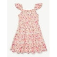 thumbnail image 4 of Justice Girls Floral Print Dress, Sizes XS - XLP, 4 of 6