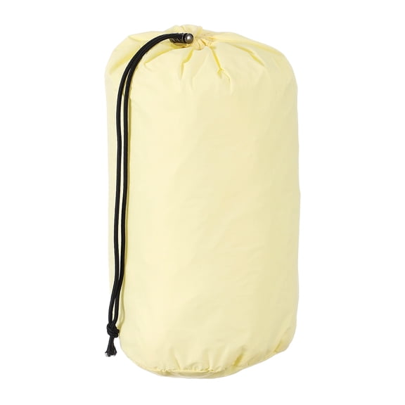 Uxcell Stuff Sack, Sleeping Bag Storage Sack, Waterproof Outdoor Storage Bag for Camping 5 x 10 In & Beige