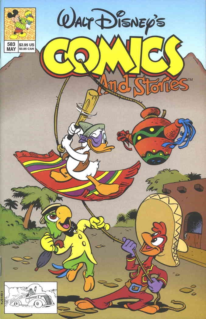 Cover of Walt Disney's Comics and Stories #583