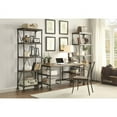 thumbnail image 5 of Lexicon Millwood Metal Writing Desk in Pine, 5 of 6