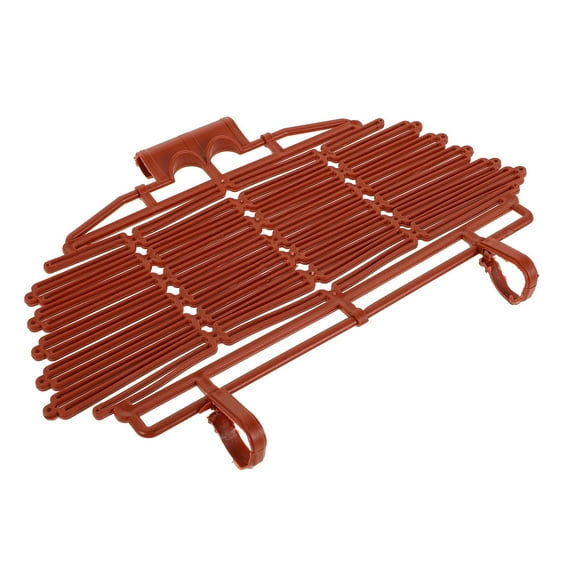 LEORX Universal Brown Basket Cover for Bikes Foldable Front and Rear Cargo Protection
