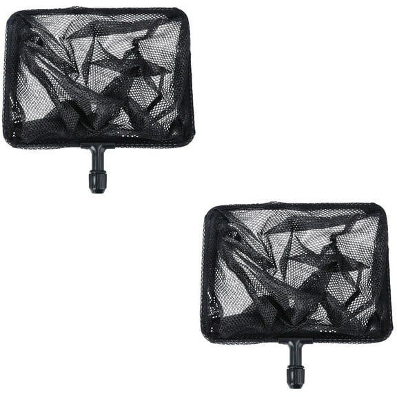 2 Count Pond Fish Nets Cleaning with Pole Minnow Fishing