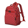 thumbnail image 2 of Cartoon Ladybug Waterproof Backpack - Lightweight Ergonomic Book Bag with Adjustable Straps & Multiple Pockets for School & Daily Commute, 2 of 5