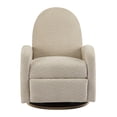 thumbnail image 2 of Jopath Swivel Accent Chair, Comfy Accent Single Sofa Chair, 360 Degree Bucket Chair Lounge Armchair for Living Room Bedroom Almond, 2 of 9