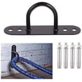 thumbnail image 1 of Wall Ceiling Mount Anchor Bracket Hook Climbing Rope Swing Sandbag Sport Equipment Fixing for Hanging Straps, 1 of 5