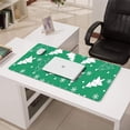 thumbnail image 3 of Long Mouse Pads for Desk,Green Christmas Tree Pattern Desk Mats on Top Of Desks, Desk Mouse Pad Extra Large with 3mm Non-Slip Base and Stitched Edge for Gaming,Office,Work,Home 31.5x15.7in, 3 of 5