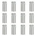 thumbnail image 1 of Miangastore Clous de Fixation Murale Argent Lot de 12 1.2X1.2X0.4In, 1 of 8