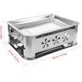 thumbnail image 2 of Thickened Stainless Steel Rectangular Buffet Fish Roasting Pan with Charcoal Grill Tray for Catering, 2 of 6