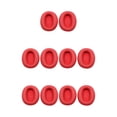 thumbnail image 1 of ZLight Coussinets d'Oreille Écouteurs Couleur Unie Coussin pour Protection Auditive Réduction de Bruit Remplacement pour W820BT Rouge 5Ensemble, 1 of 6