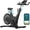 Black and Silver, variant on Magnetic Cycling Exercise Bike, Smart Connect Workout Bike with Magnetic Resistance, Stationary Bikes with Speed Monitor & Adjustable Seat, Indoor Exercise BikeBlue toothConnectivity
