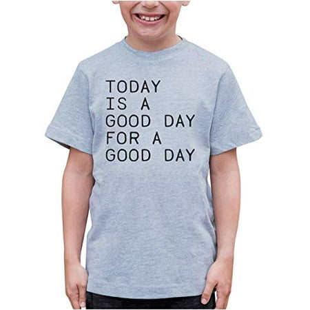 

7 ate 9 Apparel Kid s Good Day Inspirational Grey T-Shirt
