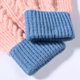 thumbnail image 5 of Guantes de lana de punto para hombre y mujer, resistentes al viento, cálidos y gruesos, para exteriores, para adultos, para mujer, 5 of 5