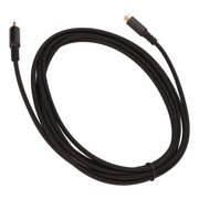 Male to Female Extension Cable 75 Ohm Coaxial AV Cord for HDTV DVD Player Subwoofer Speaker Gold Plated Double Shielded