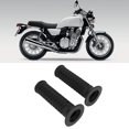 thumbnail image 4 of Manillar Separación de manillar de motocicleta Manillar de aluminio Manillar de motocicleta ManillarSeparación 25 mm Universal ABS Manillar de motocicleta Empuaduras Accesorio de modificación (Negro) LHCER None, 4 of 5