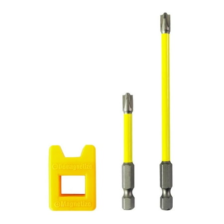 

BCLONG 65-110Mm Fph2 Magnetic Special Slotted Cross Screwdriver Bit With Magnetizer