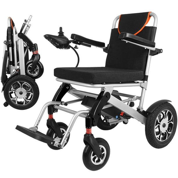 EazinGo Folding Electric Wheelchair Lightweight Foldable Wheel Chair