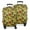 White Sunflower Pattern, variant on White Bee Sunflower Pattern Luggage Cover Fashion Suitcase Cover Baggage Covers Fit 25-28 Inch Luggage (Go Travel)