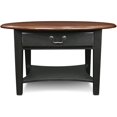 thumbnail image 2 of Bowery Hill Table Basse Ovale en Ardoise Noire, 2 of 7