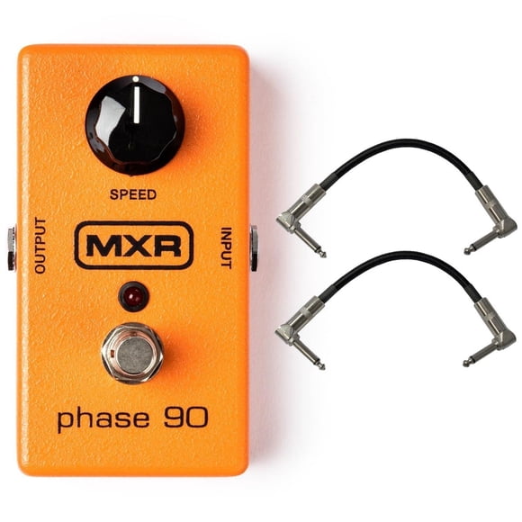 Pedal de Efectos Phaser Dunlop MXR M101 con Cables de 6 Pulgadas