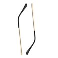 thumbnail image 2 of Wswqop 2 Pieces Temple Replacement Repair Accessories Universal Arm Frame Comfort Metal Gold, 2 of 9