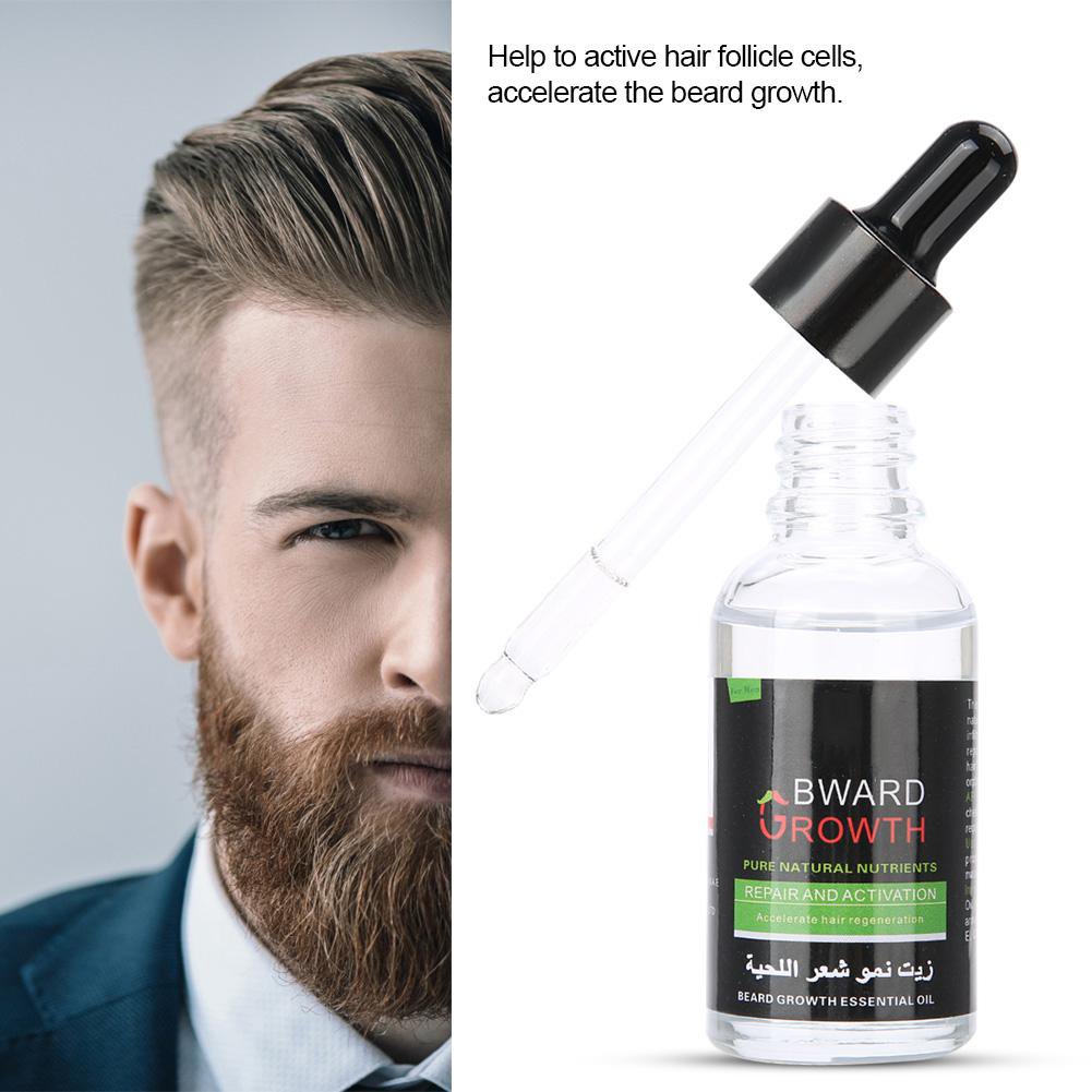 Sonew 30ml Men Beard Growth Oil Natural Accelerate Moustache