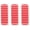 Red, variant on Servette Home 3 Pack Silicone Ice Stick Trays for Water Bottles, 30 Slots, 3.5 in Long Ice Sticks Silicone, Plastic - Rectangular (Blue)