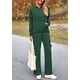 thumbnail image 4 of Conjunto Deportivo Mujer PRETTYGARDEN Sudadera con Capucha y Pantalones Cargo Verde XL, 4 of 8