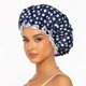 thumbnail image 1 of wonima11 Shower Caps for Women Reusable Waterproof Extra Large Adjustable Shower Cap Double Layer Navy Blue Reusable Bath Hair Caps Oversized Design for All Hair Lengths, 1 of 1