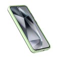 thumbnail image 4 of Back Case for Samsung Galaxy S24 FE, Compatible with Magsafe Clear Back Anti-Scratch Shockproof Drop Protective Ultra Slim Anti-Slip Anti-Yellowing Thin Phone Cover for Samsung Galaxy S24 FE, Green, 4 of 6