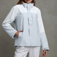 thumbnail image 1 of HUITKMM Spring Jackets for Women Women's Lightweight Windproof Breathable Outdoor Jacket for Couples, 1 of 5