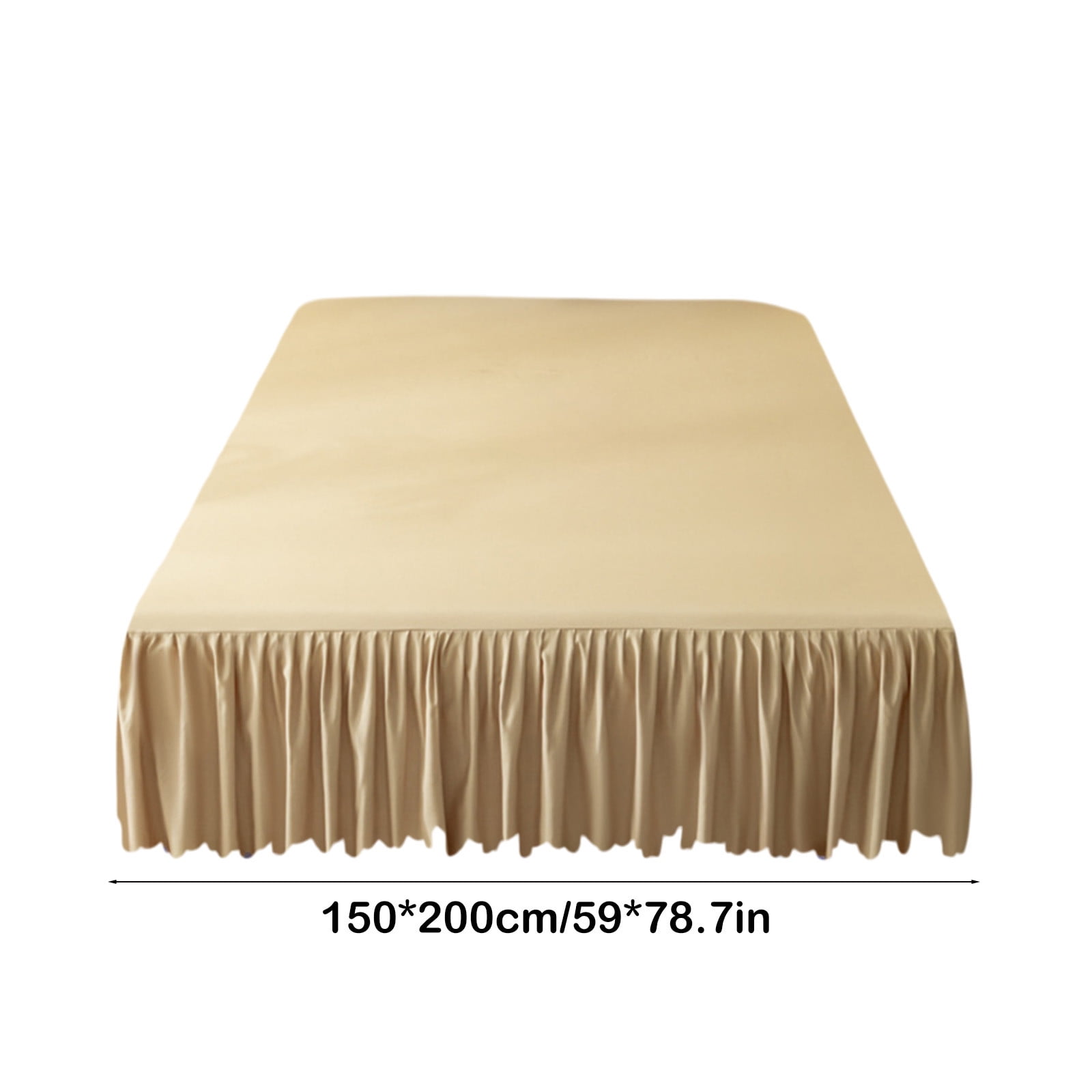 Bed Skirt Queen Size Ruffled Bed Skirt with Split Corners, Queen Bed Skirt Drop, Queen Size Bed Skirt, for Ruffled Bed Skirt with Split Corners, Bed Skirt Queen Size