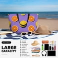 thumbnail image 5 of Balery Yellow Lemon And Orange Beach Travel Bag - Water-Resistant, Large Capacity Lightweight Tote with 7 Pockets for Women and Men - Perfect for Beach, Pool, Gym, and Travel, 5 of 7