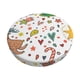 thumbnail image 1 of Disketp Winter Christmas And New Year Deer Funda Redonda para Taburete, Funda de Cojín para Silla de Bar Suave y Elástica-12 inch, 1 of 7