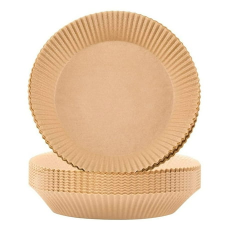 Air Fryer Disposable Paper Liner – 100PCS 7.9In Round Non-Stick Insert Parchment Paper Liners Oil-proof Water-proof Cooking Baking Roasting Filter Sheet for Airfryer Basket Microwave Oven Dryer Air Fryer Disposable Paper Liner – 100PCS 7.9In Round Non-Stick Insert Parchment Paper Liners Oil-proof Water-proof Cooking Baking Roasting Filter Sheet for Airfryer Basket Microwave Oven Dryer