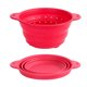 thumbnail image 1 of Cesta de frutas plegable Fácil de limpiar Cesta de lavado de frutas de silicona Suministros de cocina JShteea Libre de BPA, 1 of 8