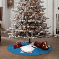 thumbnail image 4 of Fuzoiu Goose Holding an Umbrella Print Christmas Tree Skirt,Xmas Christmas Decorations,Xmas Tree Mat for Farmhouse Holiday New Years Home Party Decor Tree Rugs-30", 4 of 6