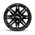 thumbnail image 6 of RockTrix RT103 12in ATV Wheel Rim 12x7 Matte Black, 4x156 Bolt Pattern, 4+3 offset, Compatible with Polaris Sportsman RZR Ranger (4/156), 6 of 8