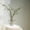 white, variant on Irregular Glass Vases, Modern Clear Flower Vases, Personalized and Creative Home Decorations,Thickened Glass Vases Ornaments for Living Room Kitchen Office Wedding