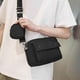 thumbnail image 1 of Bolso bandolera para hombre, bolso de hombro, correa ajustable, resistente al agua, bolsos para hombre, bolso lateral para el trabajo, viajes , Negro Yinane Bolso bandolera hombre, 1 of 8